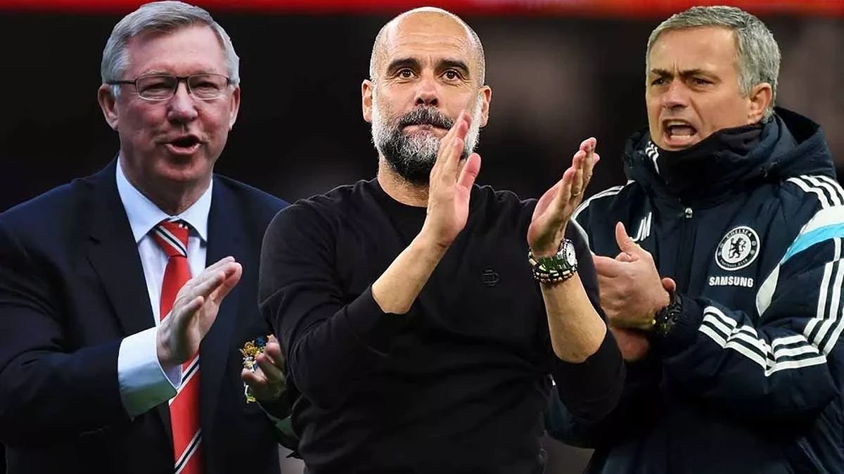 Sir Alex Ferguson, Pep Guardiola và Jose Mourinho nằm trong Top 3 HLV hay nhất lịch sử bóng đá theo AI.