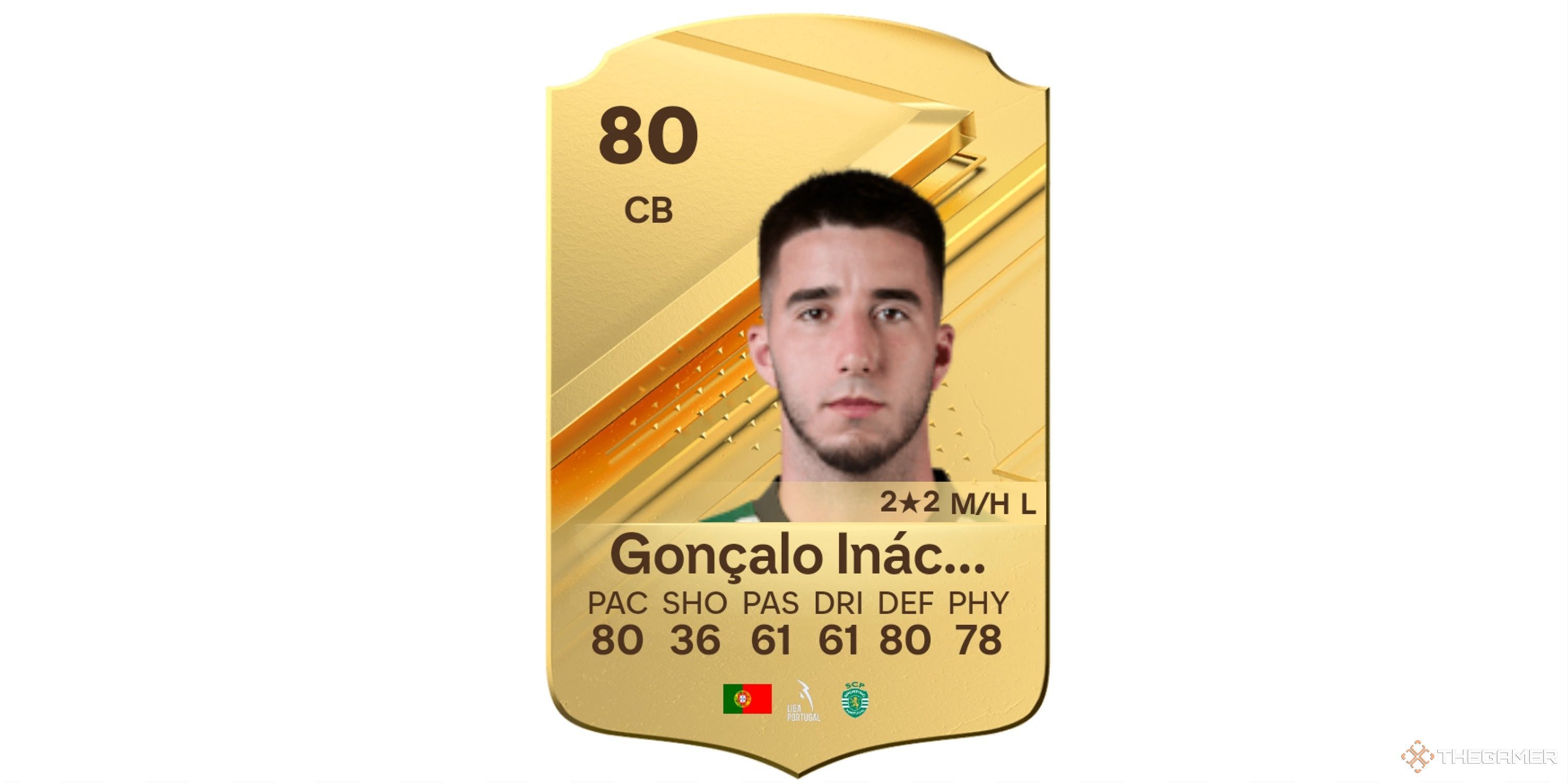 Thẻ cầu thủ Gonçalo Inácio trong EA Sports FC 24