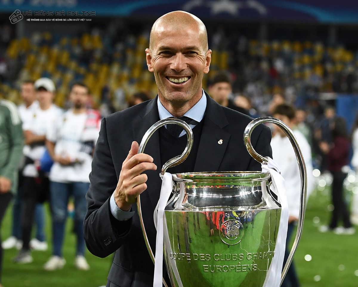 Zinedine Zidane - Huấn luyện viên thành công của Real Madrid