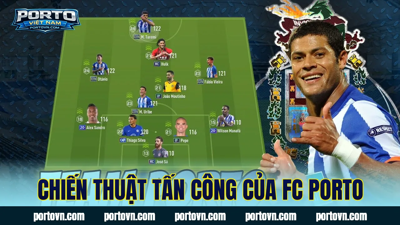 Chiến thuật tấn công của FC Porto