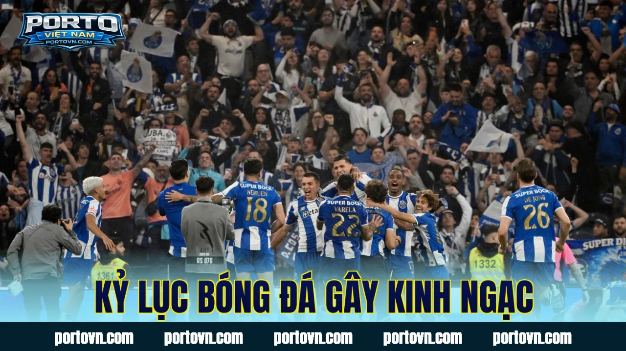 Kỷ lục bóng đá gây kinh ngạc