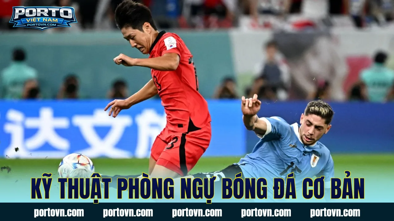 Kỹ thuật phòng ngự bóng đá cơ bản