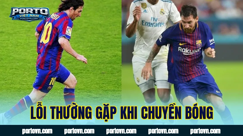 Lỗi thường gặp khi chuyền bóng