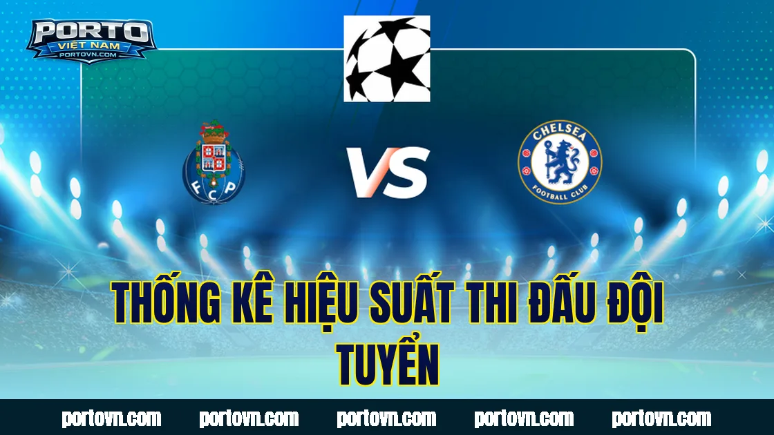 Thống kê hiệu suất thi đấu đội tuyển